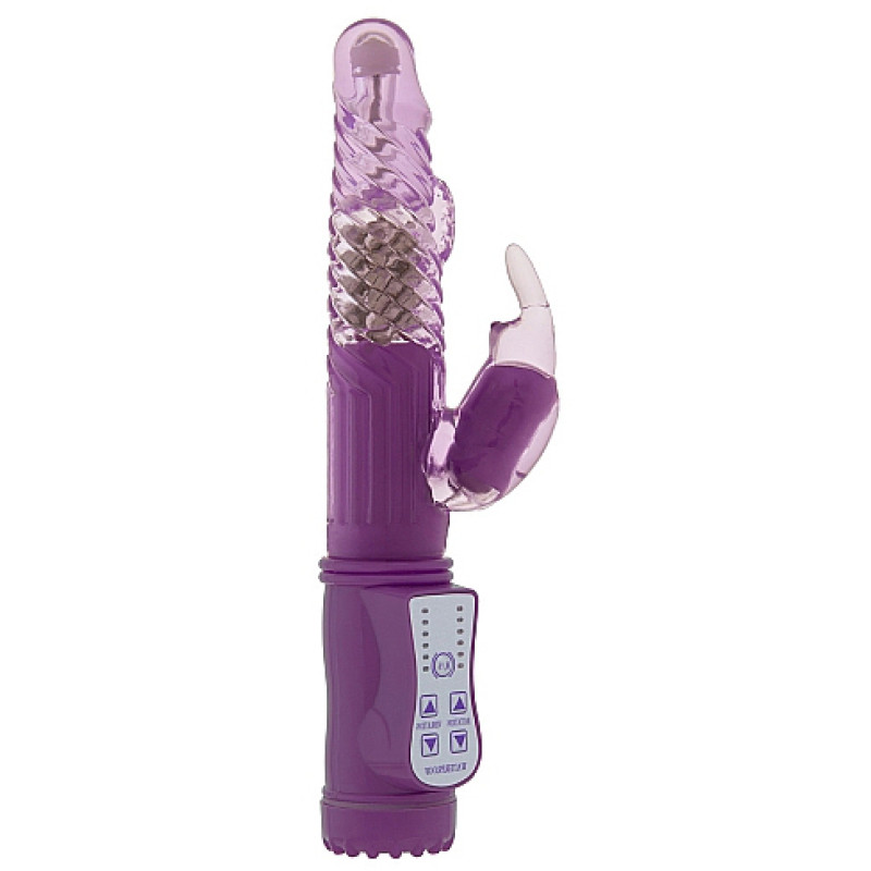 GC Vibro rabbit rotatif Vibe Coin 23cm Violet